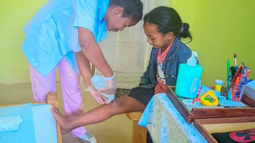 Une infirmerie accessible au quotidien